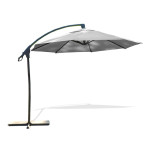 paris prix Parasol Déporté à Manivelle "Malaga" 300cm Gris