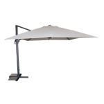 paris prix Parasol Déporté à Manivelle "Sevilla" 400cm Gris