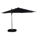 paris prix Parasol Déporté Rotatif "Leeds" 294cm Noir