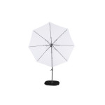 Paris Prix Parasol Déporté Rotatif "Leeds" 300cm Blanc