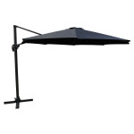 paris prix Parasol Déporté Rotatif "Leeds" 345cm Noir