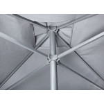 Paris Prix Parasol Ouverture Push-Up "Eolo" 250cm Gris Anthracite