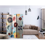 Paris Prix Paravent 3 Volets "A Breath Of Summer" 135x172cm