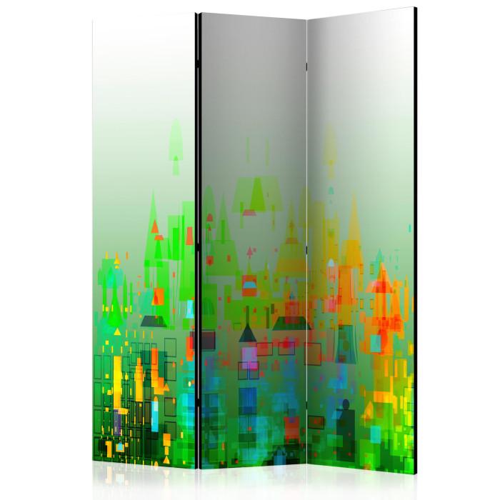 Paris Prix Paravent 3 Volets "Abstract City" 135x172cm