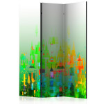 paris prix Paravent 3 Volets "Abstract City" 135x172cm
