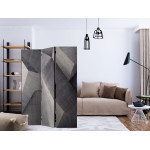 Paris Prix Paravent 3 Volets "Abstract Concrete Blocks" 135x172cm