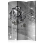 paris prix Paravent 3 Volets "Abstract Greyness" 135x172cm