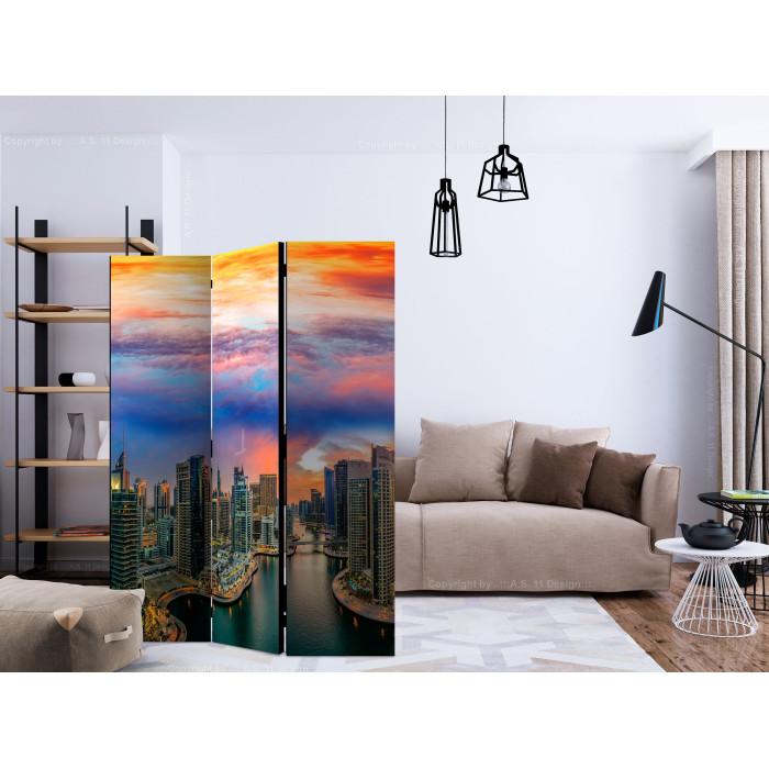 Paris Prix Paravent 3 Volets "Afternoon In Dubai" 135x172cm