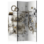 paris prix Paravent 3 Volets "Artistic Riddle" 135x172cm