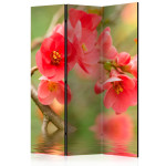 paris prix Paravent 3 Volets "Azalea Reflected in the Water" 135x172cm