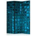 paris prix Paravent 3 Volets "Azure Mosaic" 135x172cm
