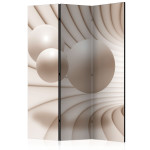 paris prix Paravent 3 Volets "Balls in the Tunnel" 135x172cm