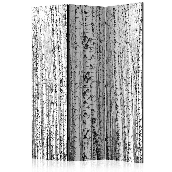 Paris Prix Paravent 3 Volets "Birch Forest" 135x172cm