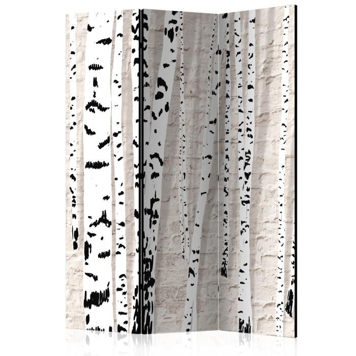 Paris Prix Paravent 3 Volets "Birchen Grove" 135x172cm