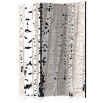 paris prix Paravent 3 Volets "Birchen Grove" 135x172cm