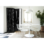 Paris Prix Paravent 3 Volets "Black Elegance" 135x172cm