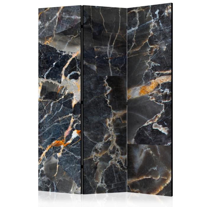 Paris Prix Paravent 3 Volets "Black Marble" 135x172cm