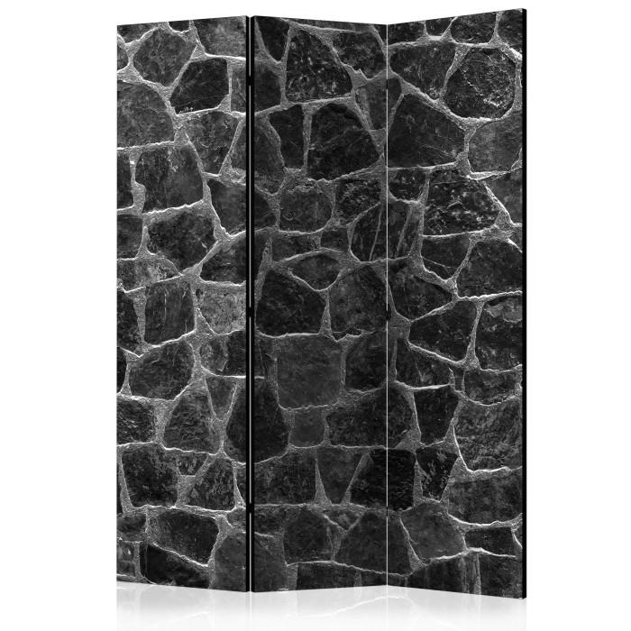 Paris Prix Paravent 3 Volets "Black Stones" 135x172cm