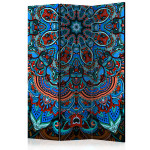 paris prix Paravent 3 Volets "Blue Fantasy" 135x172cm
