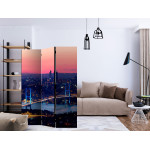 Paris Prix Paravent 3 Volets "Bosphorus Bridge" 135x172cm