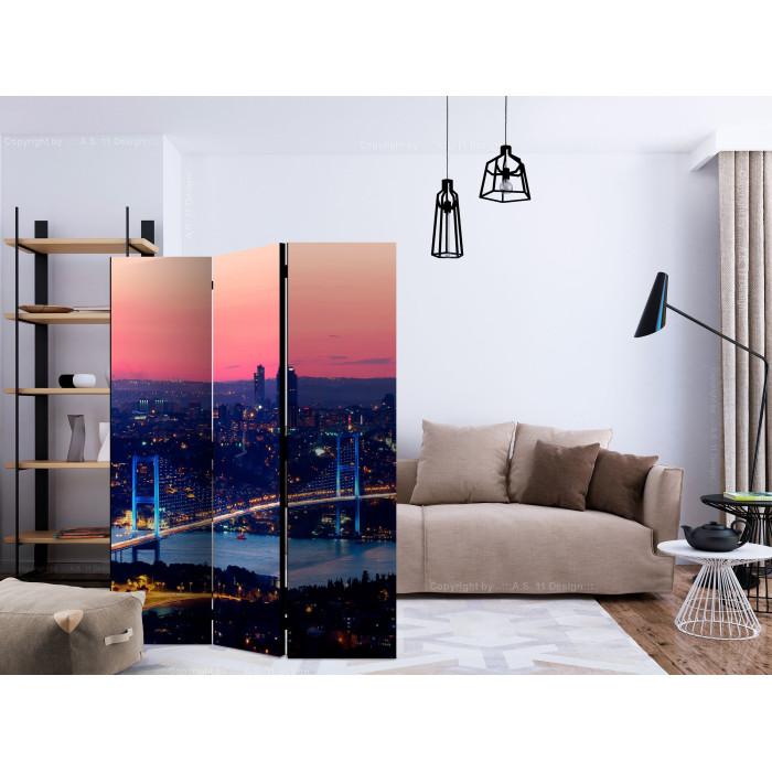 Paris Prix Paravent 3 Volets "Bosphorus Bridge" 135x172cm
