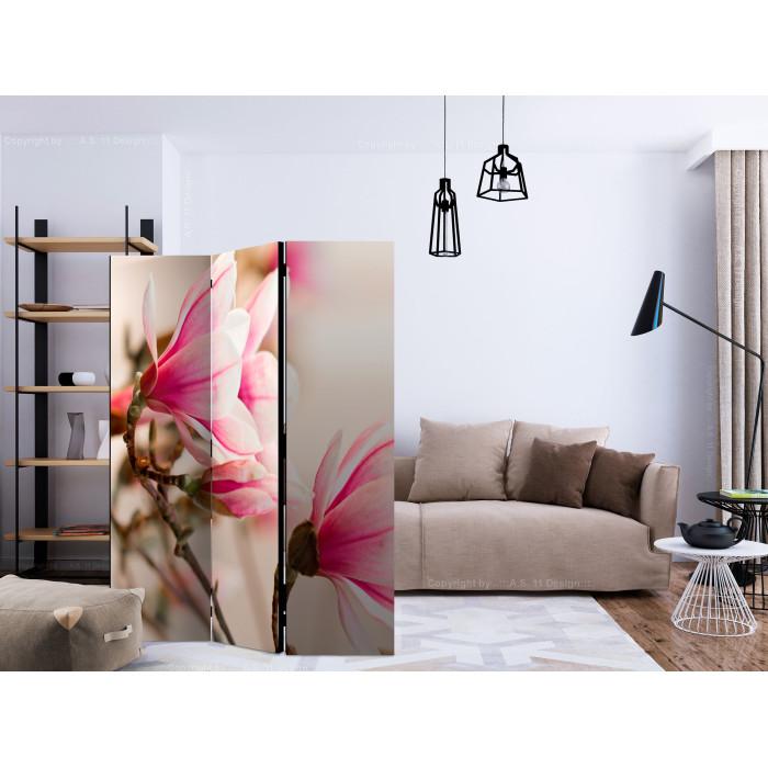 Paris Prix Paravent 3 Volets "Branch Of Magnolia Tree" 135x172cm