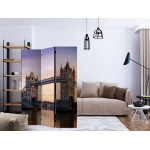 Paris Prix Paravent 3 Volets "Bridge At Sunset" 135x172cm