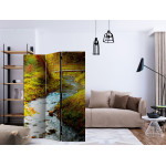 Paris Prix Paravent 3 Volets "Brook Sunrise" 135x172cm