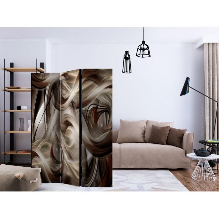 Paris Prix Paravent 3 Volets "Brown Revelry" 135x172cm
