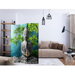 Paris Prix Paravent 3 Volets "Buddha : Beauty Of Meditation" 135x172cm