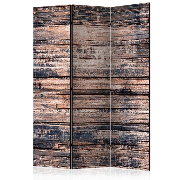 Paris Prix Paravent 3 Volets "Burnt Boards" 135x172cm