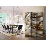 Paris Prix Paravent 3 Volets "Chocolate Tide" 135x172cm