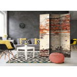 Paris Prix Paravent 3 Volets "City History" 135x172cm