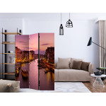 Paris Prix Paravent 3 Volets "City Of Lovers Venice By Night" 135x172cm