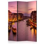 paris prix Paravent 3 Volets "City of Lovers Venice By Night" 135x172cm