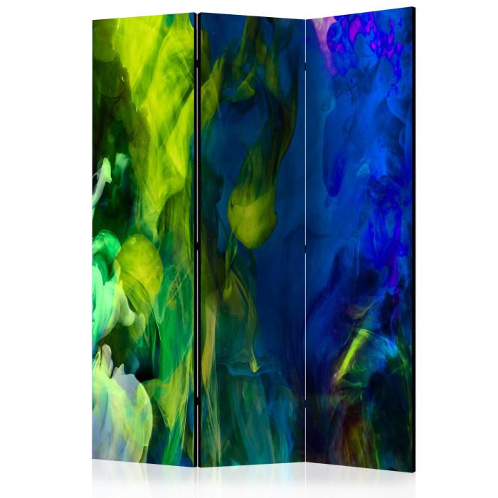Paris Prix Paravent 3 Volets "Colored Flames II" 135x172cm