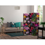 Paris Prix Paravent 3 Volets "Colorful Exotic" 135x172cm