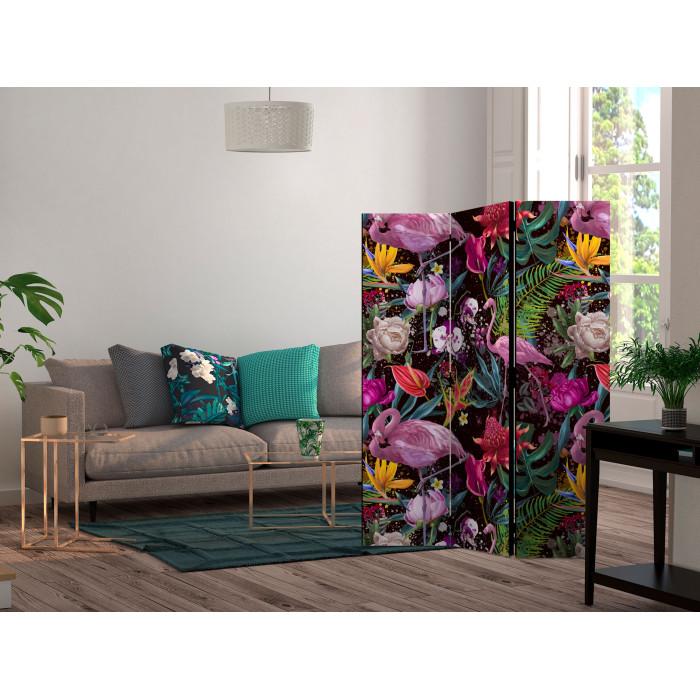 Paris Prix Paravent 3 Volets "Colorful Exotic" 135x172cm