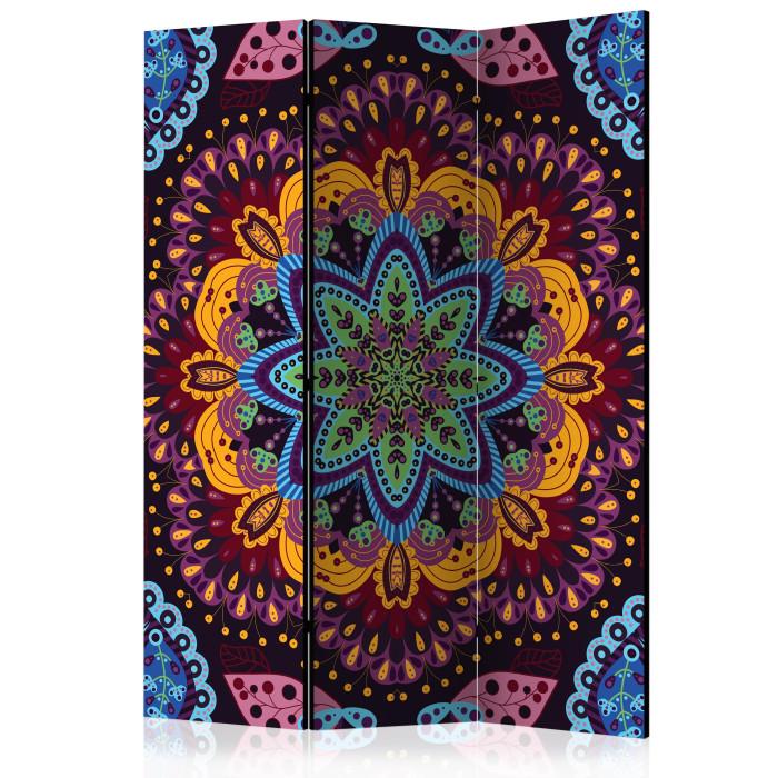 Paris Prix Paravent 3 Volets "Colourful Kaleidoscope" 135x172cm