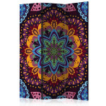 paris prix Paravent 3 Volets "Colourful Kaleidoscope" 135x172cm