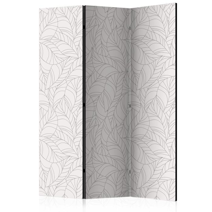 Paris Prix Paravent 3 Volets "Colourless Leaves" 135x172cm