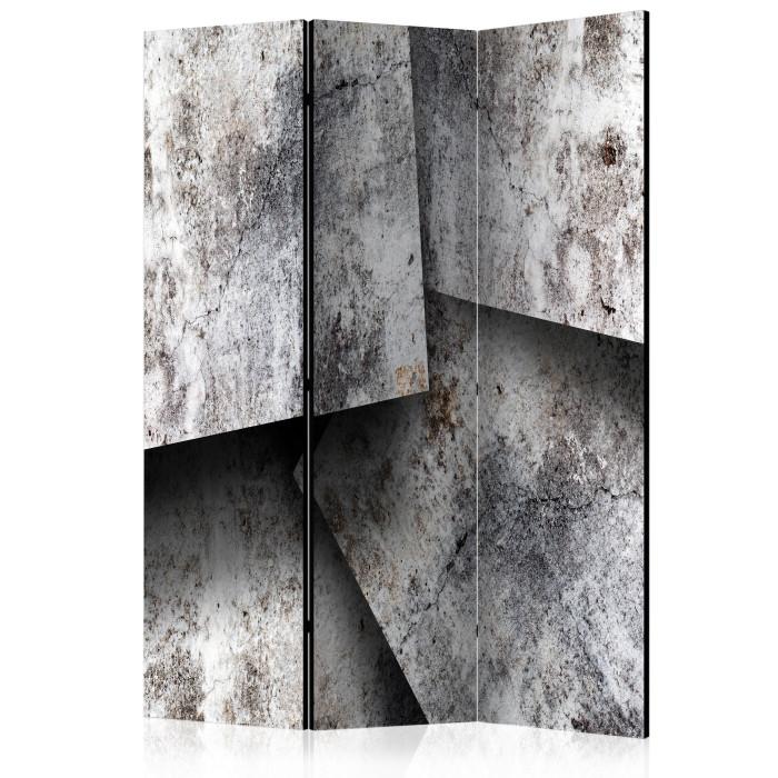 Paris Prix Paravent 3 Volets "Concrete Cards" 135x172cm