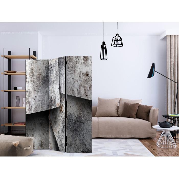 Paris Prix Paravent 3 Volets "Concrete Cards" 135x172cm