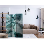 Paris Prix Paravent 3 Volets "Concrete Cubes Green" 135x172cm