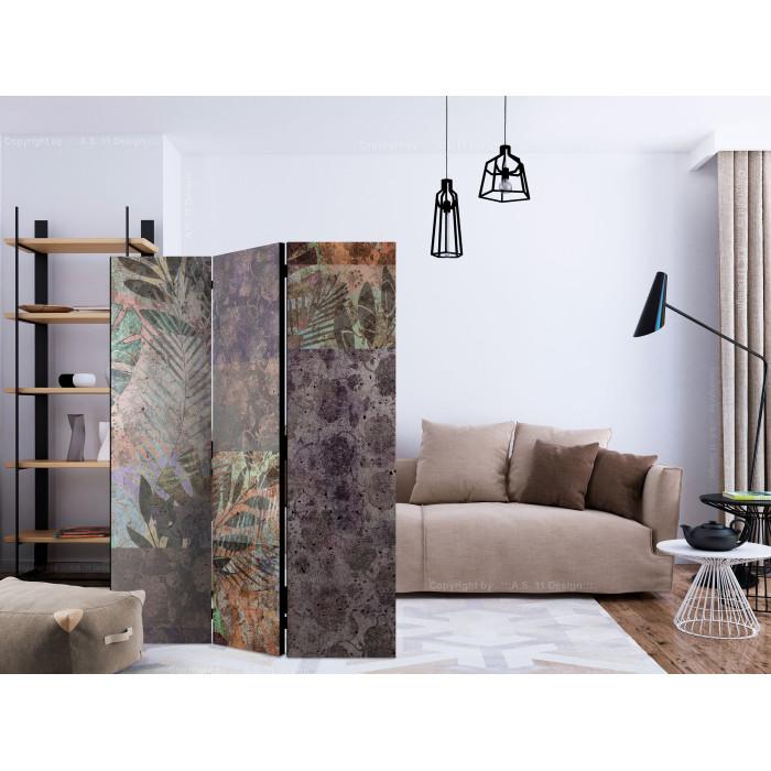 Paris Prix Paravent 3 Volets "Concrete Garden" 135x172cm