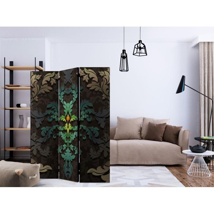 Paris Prix Paravent 3 Volets "Dancing Leaves" 135x172cm