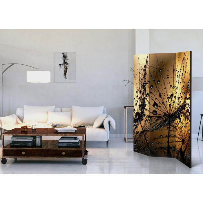Paris Prix Paravent 3 Volets "Dandelions In The Rain" 135x172cm