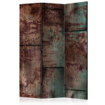 paris prix Paravent 3 Volets "Dark Metal Sheet" 135x172cm