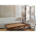 Paris Prix Paravent 3 Volets "Diamond Lilies" 135x172cm
