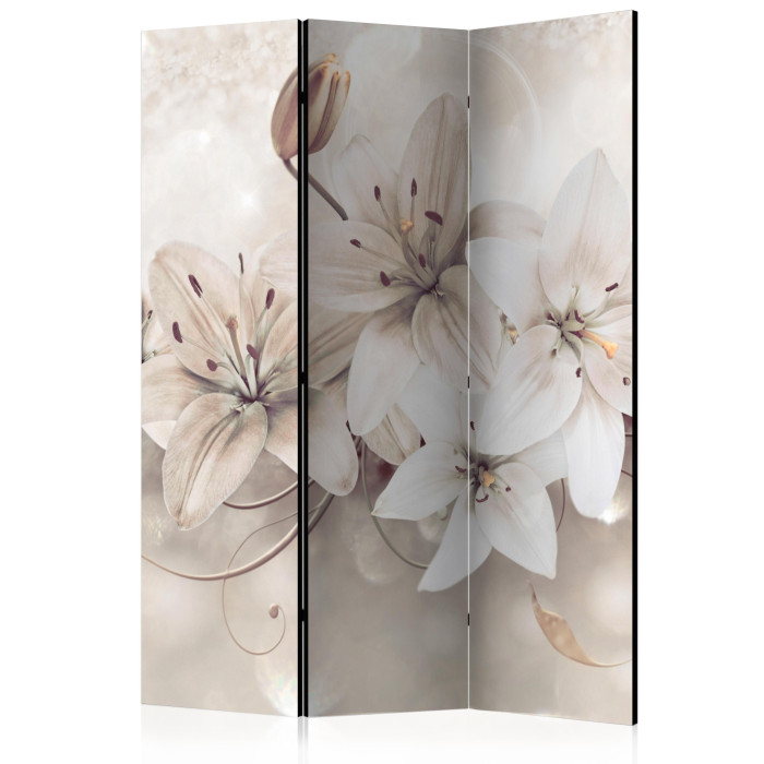 Paris Prix Paravent 3 Volets "Diamond Lilies" 135x172cm